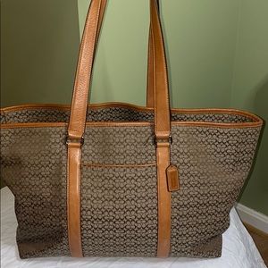 LARGE coach tote